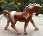 Vintage Glazed Porcelain Horse Figurine Made In Japan - Victor Victory Ceramics
