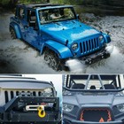 7   18w Spot Flood Led Work Light Bar Lamp Driving Fog Offroad Suv 4wd Car Truck