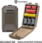 Thyrm Cellvault-5m Modular Battery Storage   8 Modular Inserts - Flat Dark Earth
