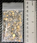 30g Vintage Watch Parts Lot Gears  Cogs  Wheels   Tiny Pieces For Art   Jewelry