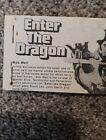 Rare Vintage Bruce Lee Enter The Dragon Flip Book Movie Promo Bob Wall 1973