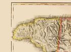 Historic Map - Jamaica - Thomson 1821 - 23 X 31 15 - Vintage Wall Art