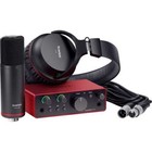 Focusrite Scarlett Solo Studio 4th Gen Recording Bundle With Desktop Stand   Pop