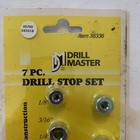 Drill Master 7pc  Drill Stop Set