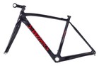 Used 2014 Specialized S-works Tarmac Sl4 52cm Carbon Road Bike Frame Black red