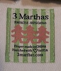 3 Martha s Lot Of 5 Cloth Baby Diapers