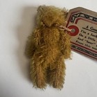 Antique Good Luck Mohair Teddy Bear Yellowstone National Park Souvenir 1930s Ynp