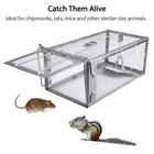 Rodent Animal Mouse Humane Live Trap Hamster Cage Mice Rat Control Catch Bait