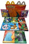 Mcdonalds 2025 Pokemon Dragon Discovery Complete Set Of 10 w New unused Meal Box
