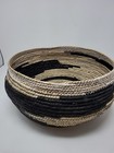 Black And Beige Zig Zag Sew Seagrass Storage Baskets  11 