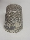 Antique Thimble Sterling Silver Size 7
