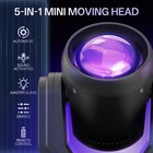 4x 80w Mini Rgbw Led Moving Head Light Beam Stage Dj Disco Bar Dmx Spot Lighting