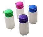 Mini Salt And Pepper Shakers     1oz Bpa-free Plastic With Snap Top Lids Set Of 4