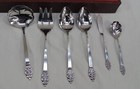 Vtg Oneida Oneidacraft Deluxe Stainless Steel Flatware Nordic Crown 66 Piece Set
