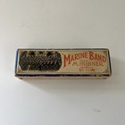 Vintage 1900s German M  Hohner A440 Harmonica No  1896 Marine Band - C Key