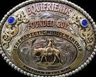 Equifriends  Therapeutic Horsemanship Horse Rider Western Trophy Belt Buckle