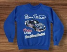 Vintage Bill Elliott Sweatshirt Large Blue Coors Light The Silver Bullet Shirt