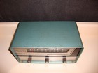 Antique 1950 s Metal Regency Tube Radio Model Mr-33 Monitoradio Works Free Ship