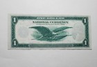 1918  1 Federal Reserve Note Green Eagle Large Size Boston  Massachusetts Au unc