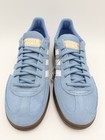 Adidas Men s Handball Spezial Originals Size 10 5 Light Blue White  bd7632 