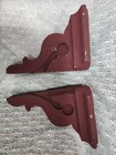 Pair Wooden Corbel Architectural Salvage Antique Roof Bracket