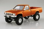 Aoshima 1 24 1995 Toyota Hilux Rn80 Pickup Long Bed Lift Up Truck Model Kit