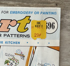 Vtg Vogart Repeat Transfer Pattern - 696 - Uncut -  a Kitten A Day    jj