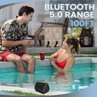 Oontz Solo Bluetooth Speaker - 2 Pack  Surprisingly Loud Volume   Bass  100 F   