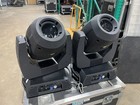 Pair Of Chauvet Rogue R2x Spot Moving Head Fixtures W  Dual Road Case  - Tested