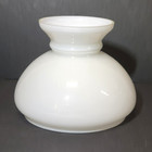 Opaline Cased Glass Antique Dome Shade For Small Jr  Oil Lamp 5-1 2  Fitter