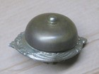 Vintage Brass Victorian Style Mechanical Twist Doorbell Bell With Key