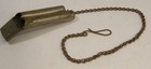 Antique Multi Tube Tin Plated Thin Wall Dual Pipe Brass Whistle  P t a p 