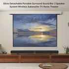Detachable Surround Sound Bar Bluetooth 2speaker In 1 Subwoofer Tv Home Theater
