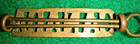 Cef Ww1 Straight Brass Metal Canada Shoulder Title