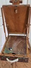 Grumbacher No  286 France Wooden Artist Box Easel Wood Palette Portable Vintage