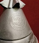 Rapid Washer Antique Portable Manual Washing Machine Metal Head Wooden Handle