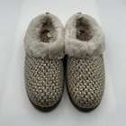 Bobs Skechers Keepsakes Faux Fur Slippers With Rhinestones women   s Sz  6 5 M