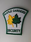 Maple Gardens Canada Security Patch Shoulder Crest Police