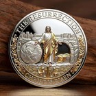 Christian Crucifixion Resurrection Coin Jesus Christ John 19 16-37 Religious