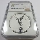2018 Mo Ngc Pl70 Reverse Proof Like Mexico 1 Oz Silver Libertad Onza Coin 55864a