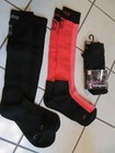 Lot Of 3 Pair Equestrian Tall Boot Riding Socks Tredstep New