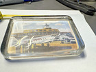 La Guardia Air Field United Mainliner Vintage Daylight Glass Paperweight