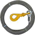 B a Products 4-38sc75lh Winch Cable  Steel  3 8  X 75   3 375 Height  18 125 Wid