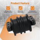 Bottom Roller For Takeuchi Excavator Tb53frc Tb145 Tb250 03913-02100 Black