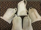 12 x20  Cotton Single Drawstring Muslin Bags  natural Color 