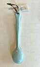 Grasslands Road Light Blue Demitasse Spoon  gimme Coffee Now  5 1 4 l Ceramic