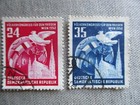 German Democratic Republic  Scott  118-119 used