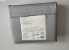Nestwell 625tc Egyptian Cotton Sateen Full Sheet Set Gray Silver New