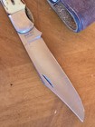 1980 s Schrade 127uh Lockblade Hunter Knife W leather Uh Sheath Usa Uncle Henry 