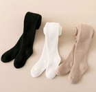3 Pack Girls  Solid Color  Tights For Baby Girl And Toddler Girl